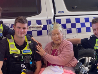 This 100-Year-Old-Woman Ticks Off Another Bucket List Item by Getting Arrested